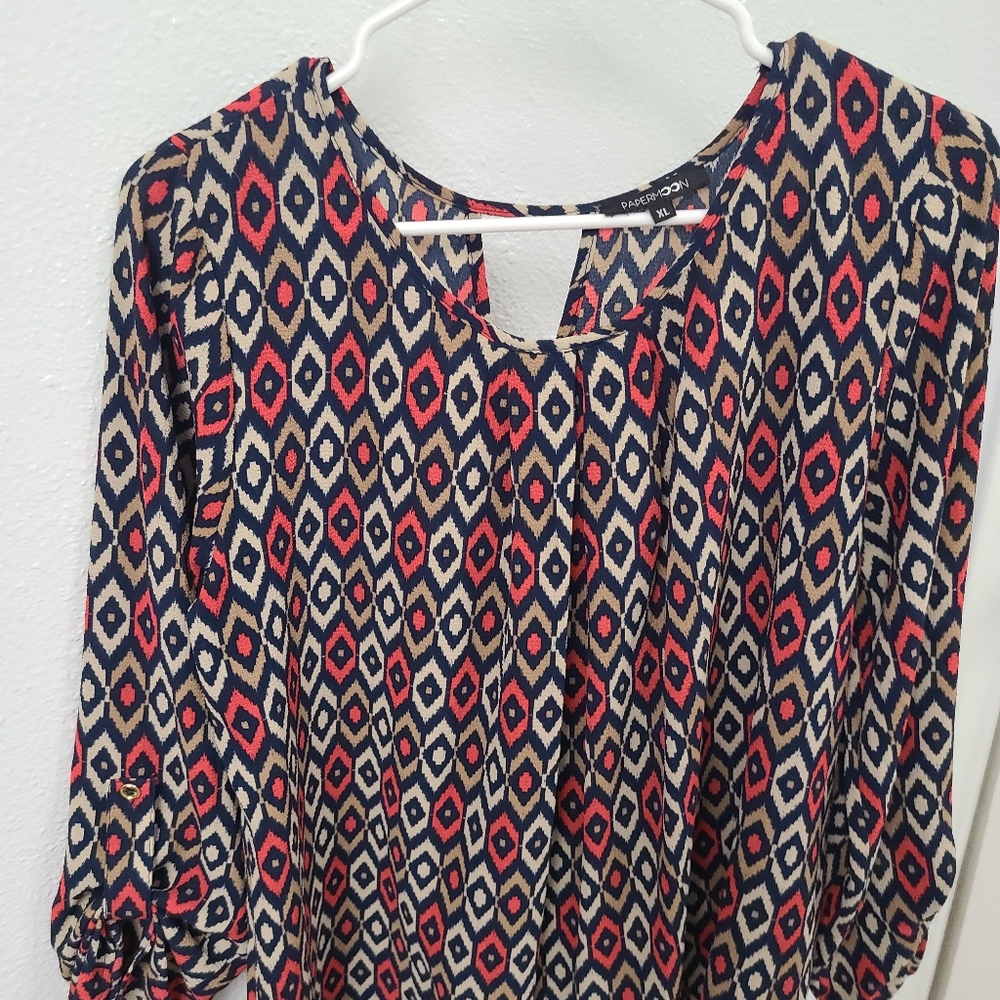 Papermoon long sleeve blouse